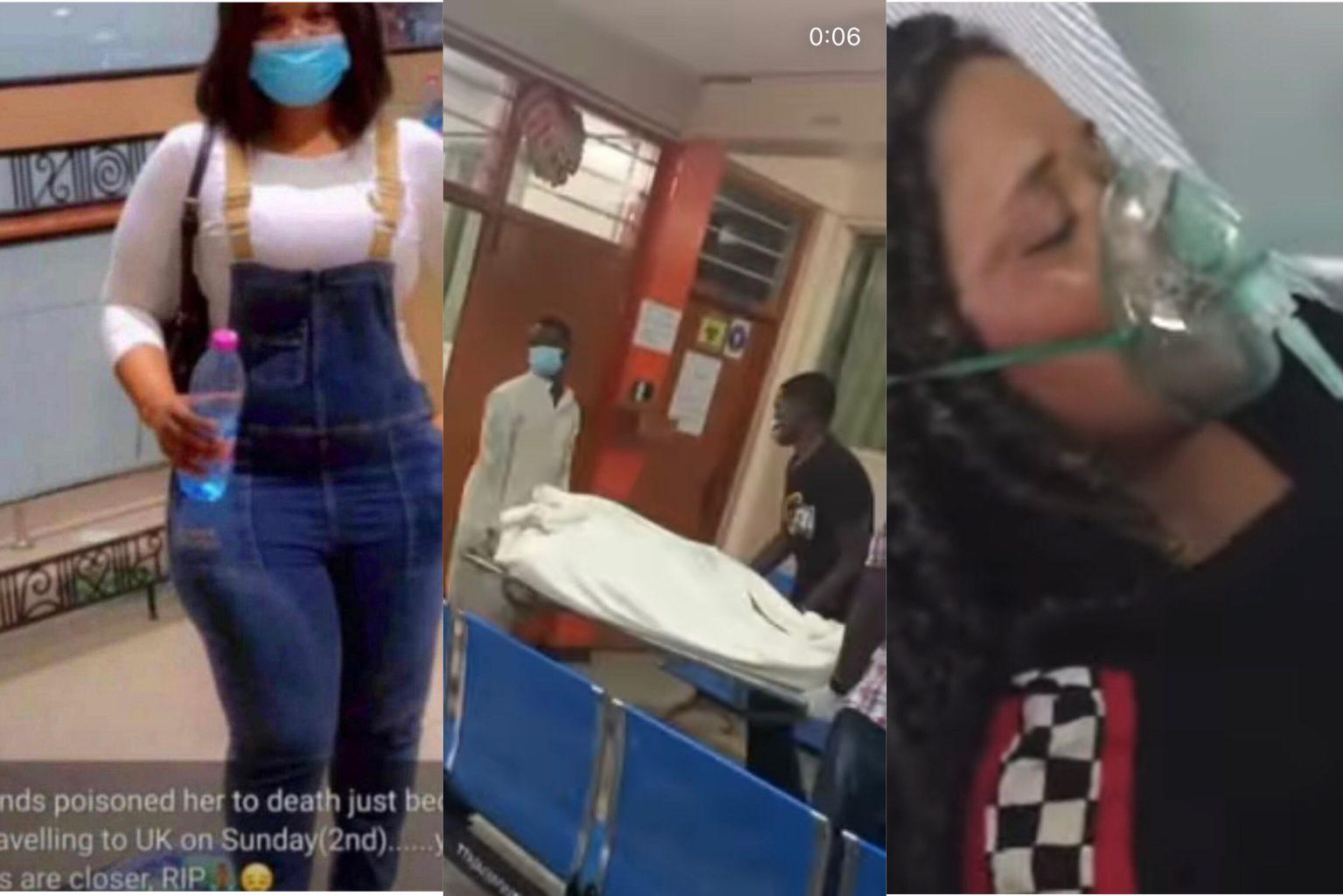 Nana Adwoa: Ghanaian Lady Who Was To Travel To UK Poisoned By Friends (Video)