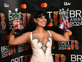 Raye At 2024 Brits- (Photo By Kate Green/Getty Images)