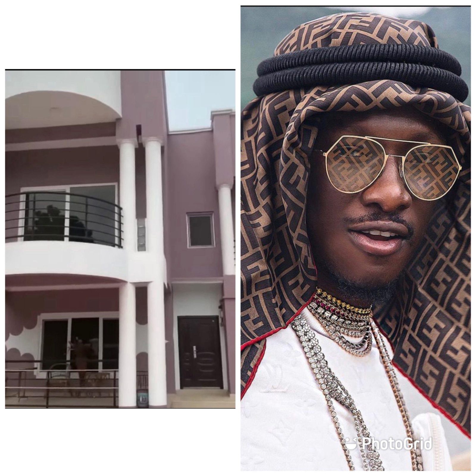 Nana Kwame Bediako Gifts 5 Bedroom House and GH600k to Conjoined Twins Nana Kwame