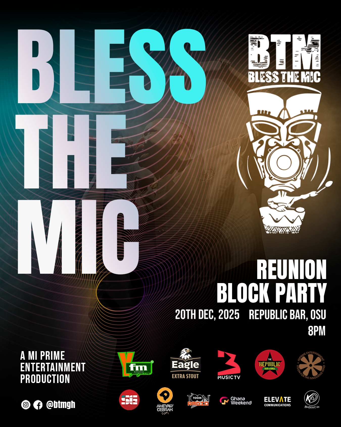 Bless The Mic Stages a Massive Comeback With December Reunion Block Party Bless The Mic